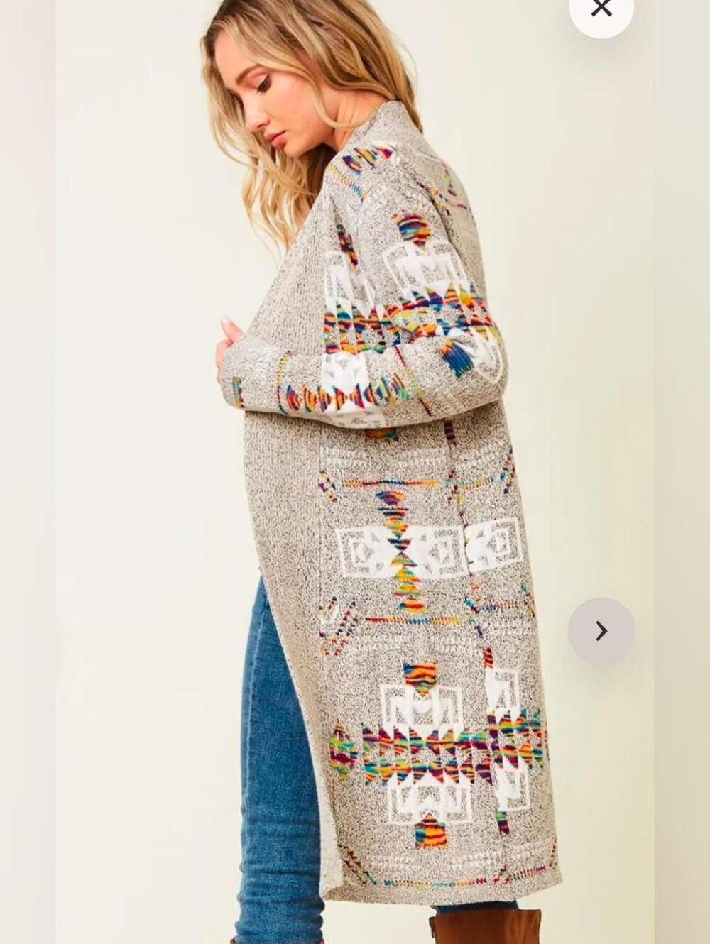 Northern Angel Aztec Cardigan Size Large